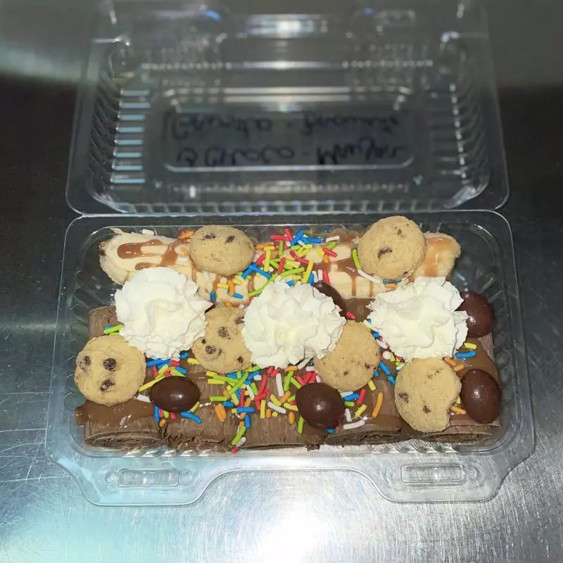 Banana Split Rolls 1 Sabor