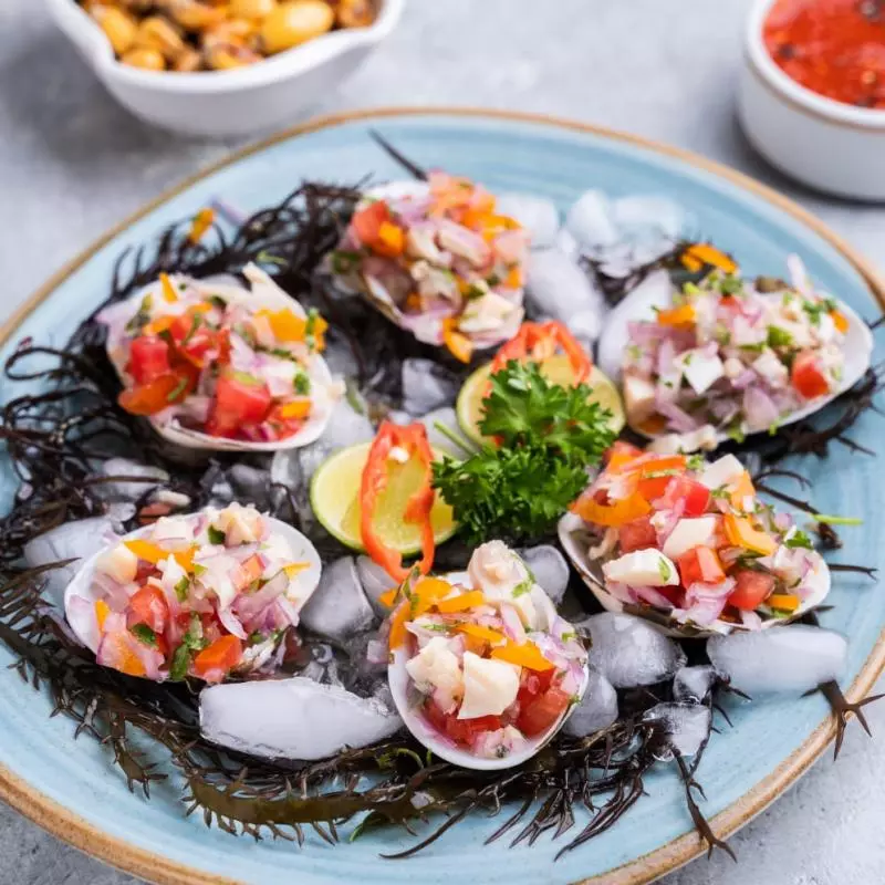 Almejitas a la Chalaca