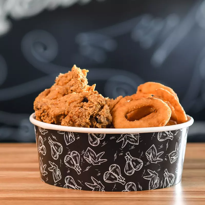 1.5L Coxinha/Cebola (onion rings)