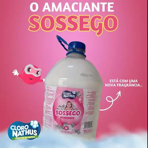 Amaciante de roupas Cloronathus 5L