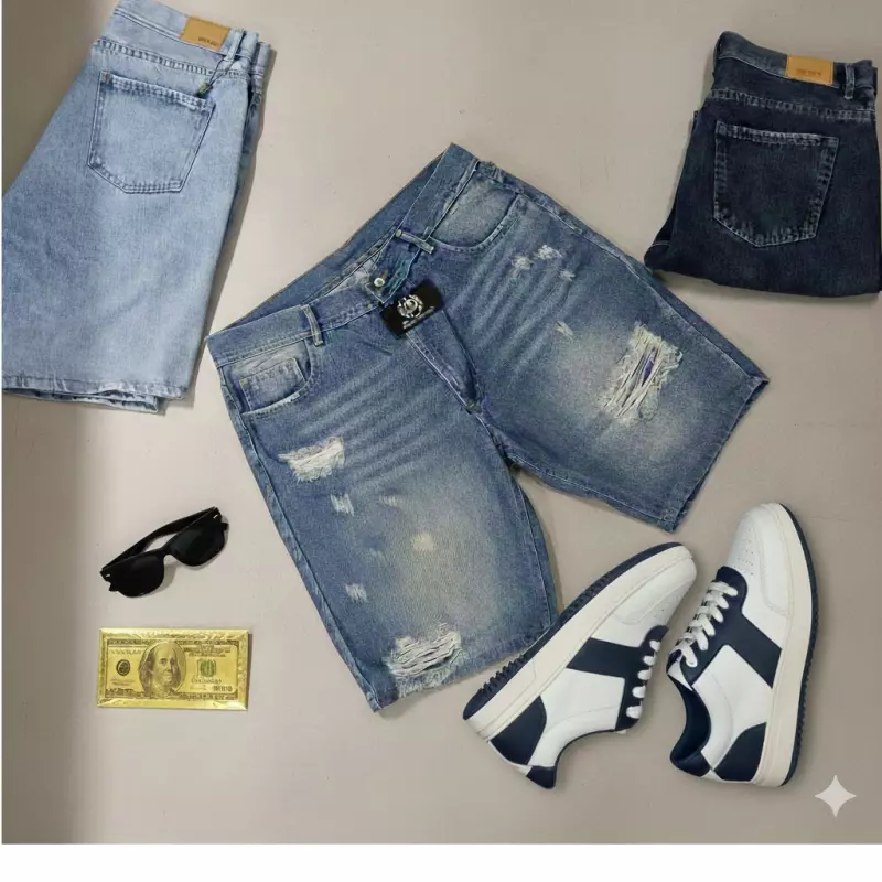 Bermuda Denim Distroyer Vintage