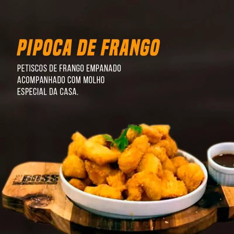 Pipoca de Frango