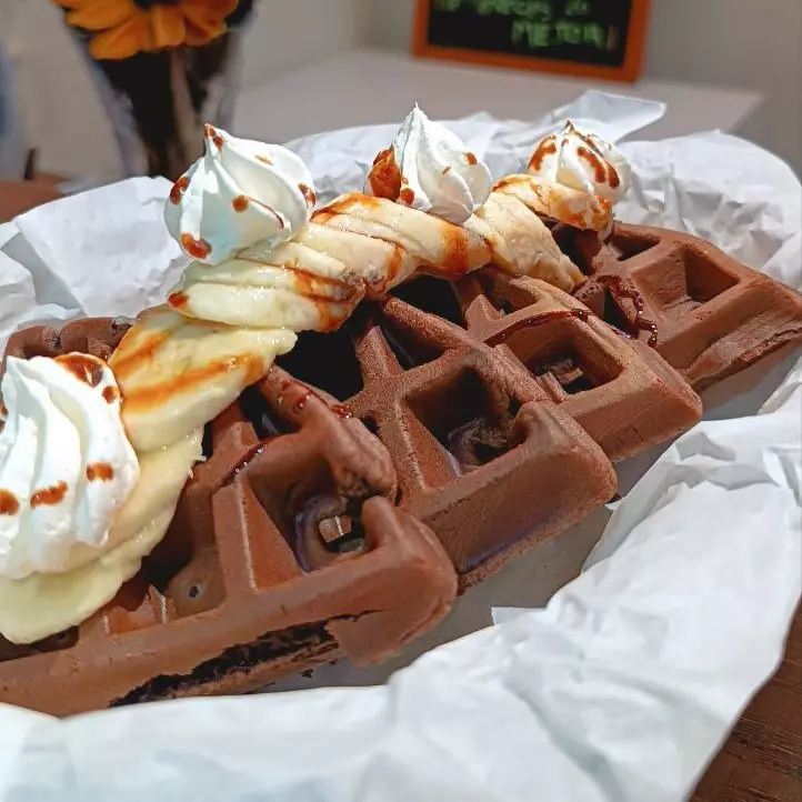 Waffle de Chocolate
