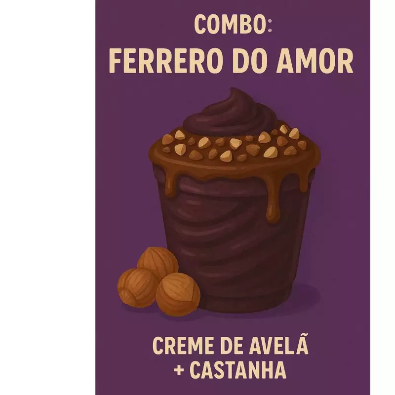 Creme de Avelã + Castanha 🌰💛 300ml
