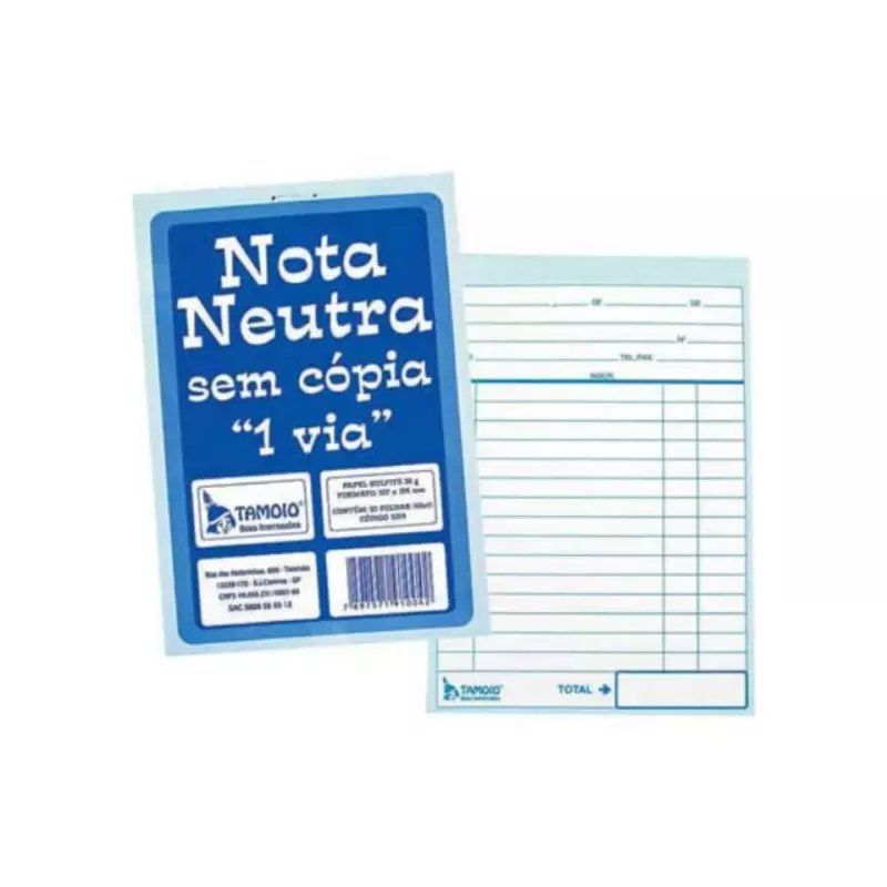 Talão de pedido Pequeno 1via