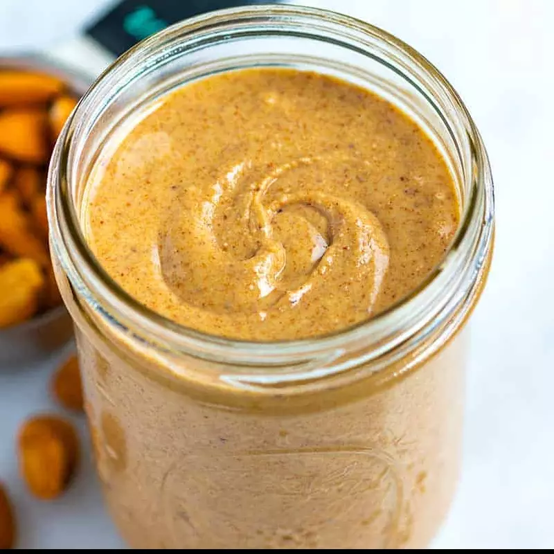 Crema de almendras pura