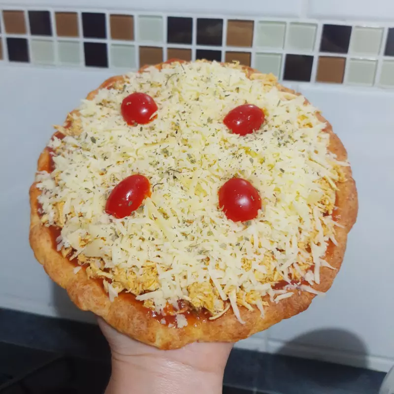 Pizza sabor frango 350g