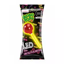 Globo pop led sabor fresa