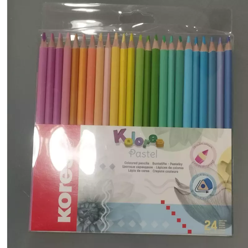 Colores pasteles 24 piezas kores