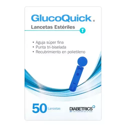 50 lancetas esteriles