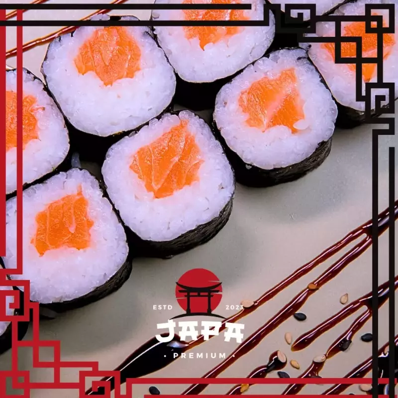 HOSSOMAKI DE SALMÃO - (8 UNIDADES)