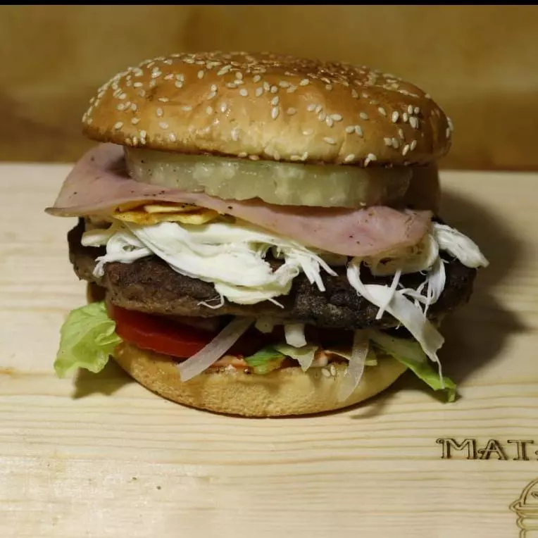 HAMBURGUESA HAWAIANA
