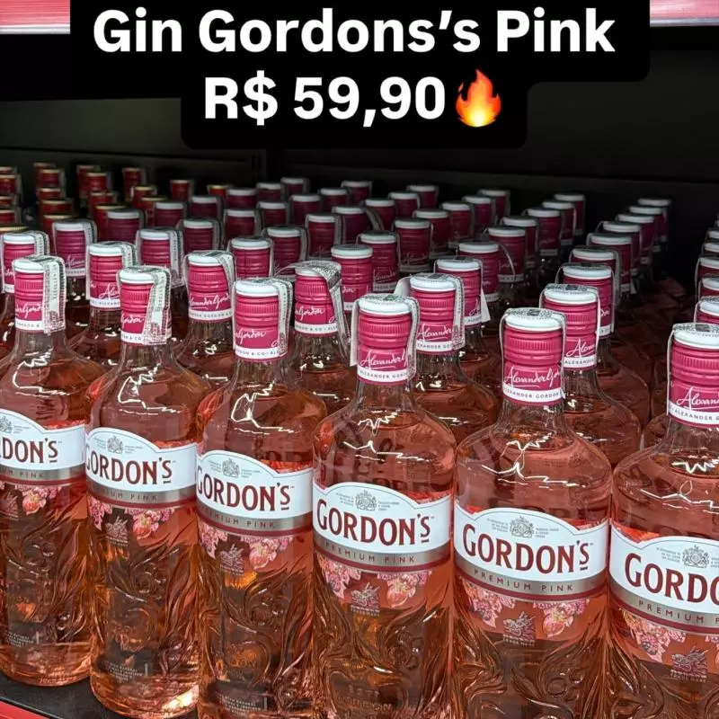 GIN GORDONS PINK