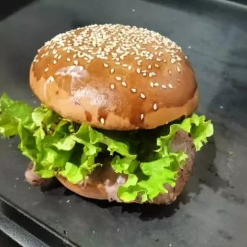 Hamburguesa timida