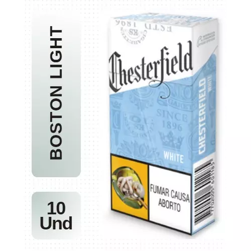 Cigarrillos  Boston lite x10
