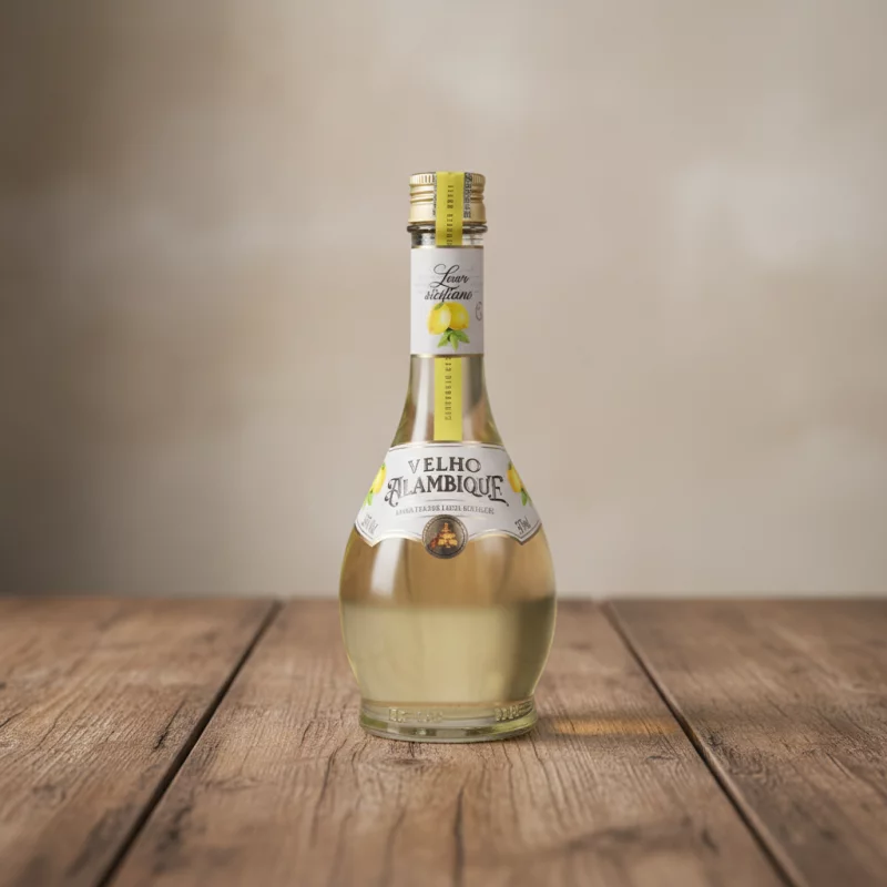 Licor Fino de Limão Siciliano Velho