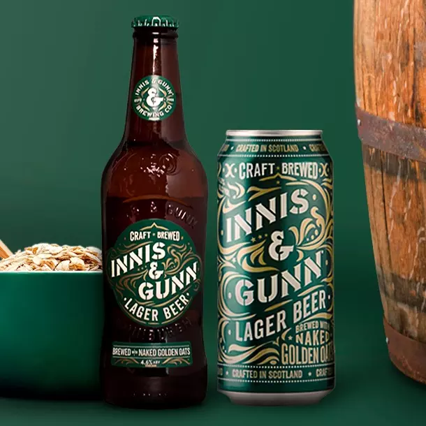 INNIS & GUNN LAGER BEER