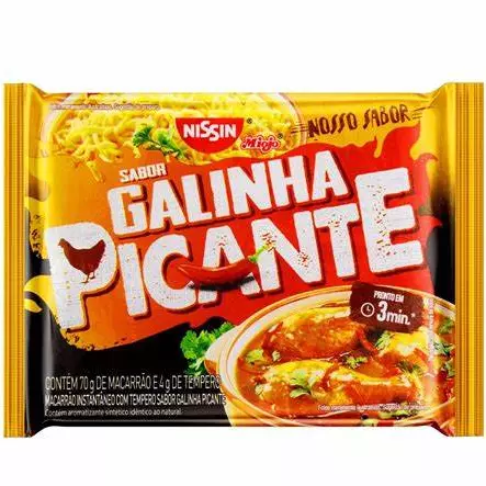 Miojo Nissin Galinha Picante 90g