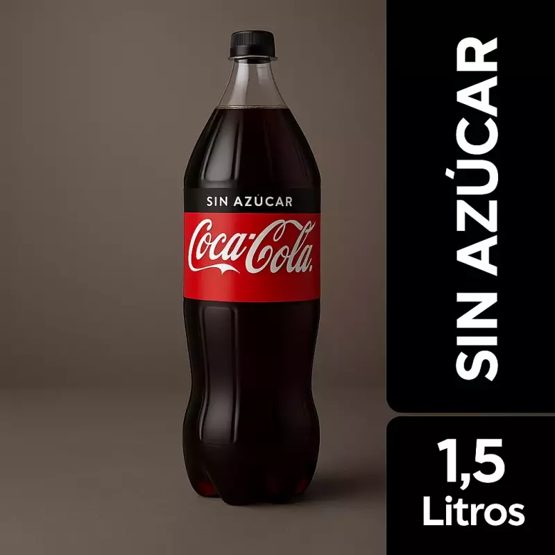 Coca Cola Sin Azucar 1.5 lts