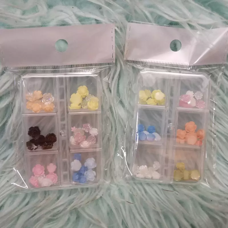 Cajita de rositas en relieve