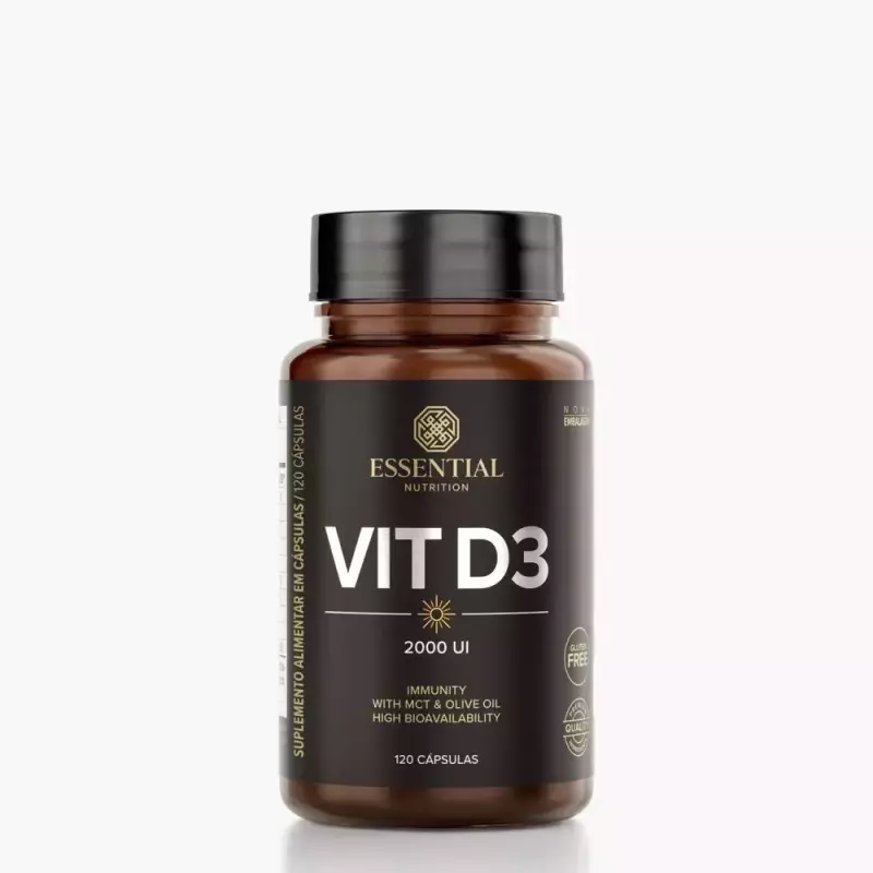 Vit D3 120 Cápsulas