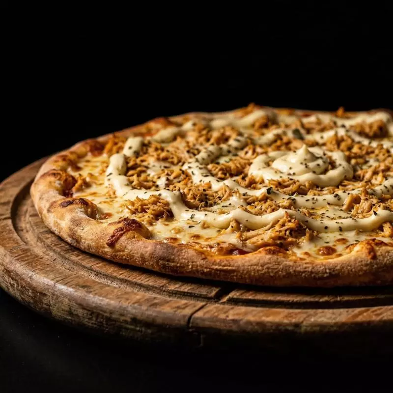 Pizza Frango com Requeijão