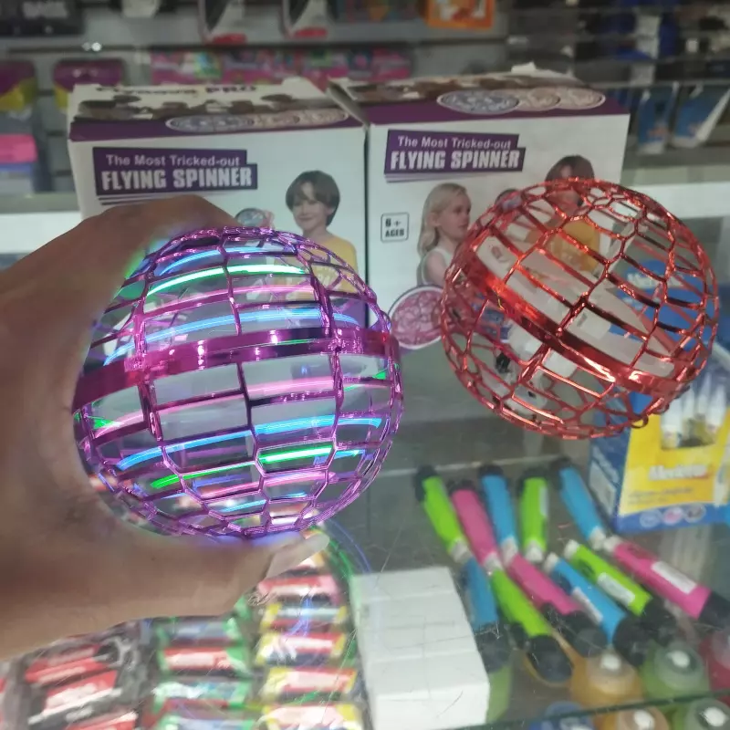bola voladora con luces