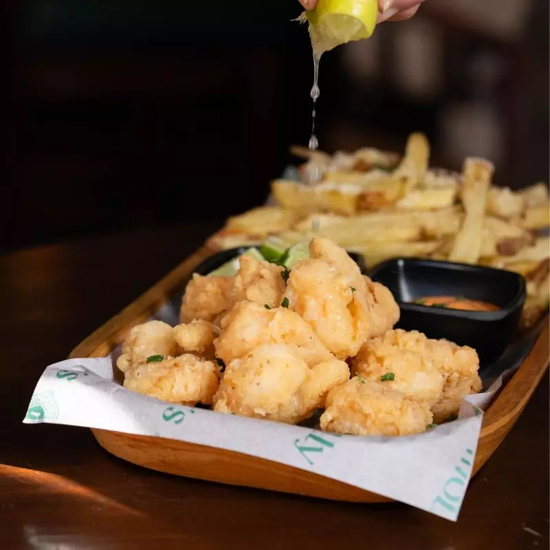 Chicharrón de Langostinos