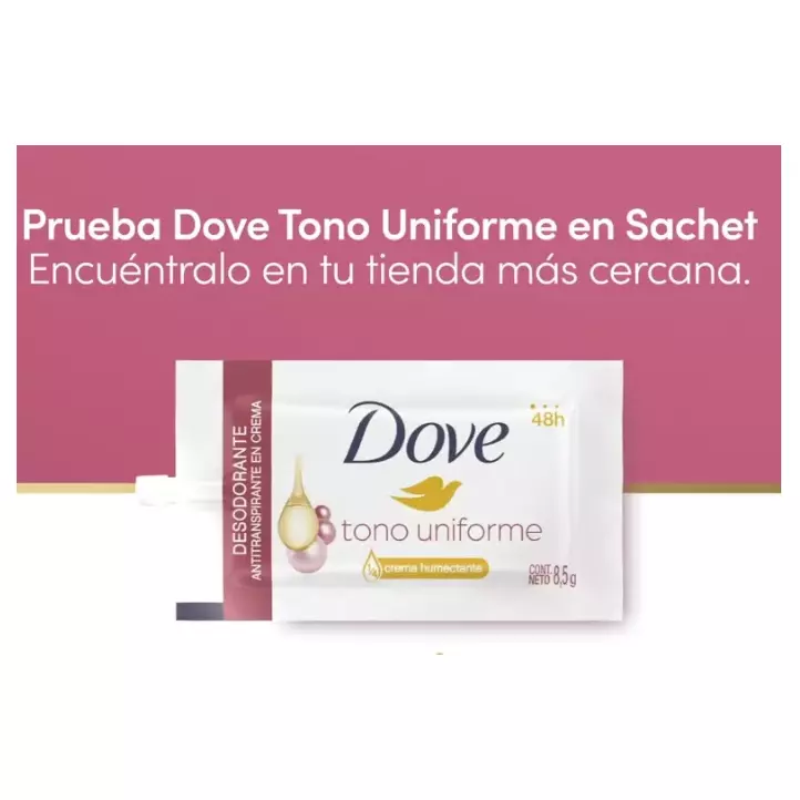 Desod. DOVE TONO UNIFORME SOBRES