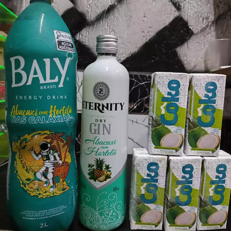 COMBO GIN ETERNITY ABACAXI C HORTELÃ