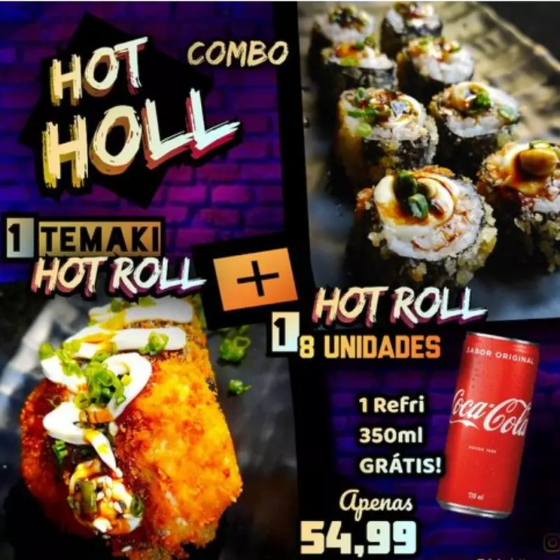 COMBO HOT + COCA COLA 350 ML