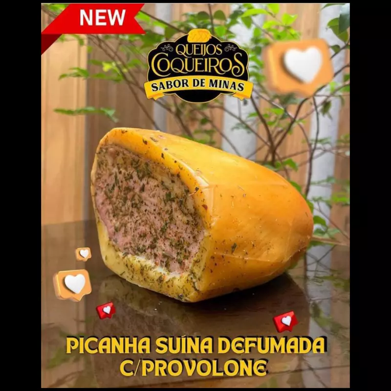 PICANHA SUINA DEF/C/ PROVOLONE TEMP