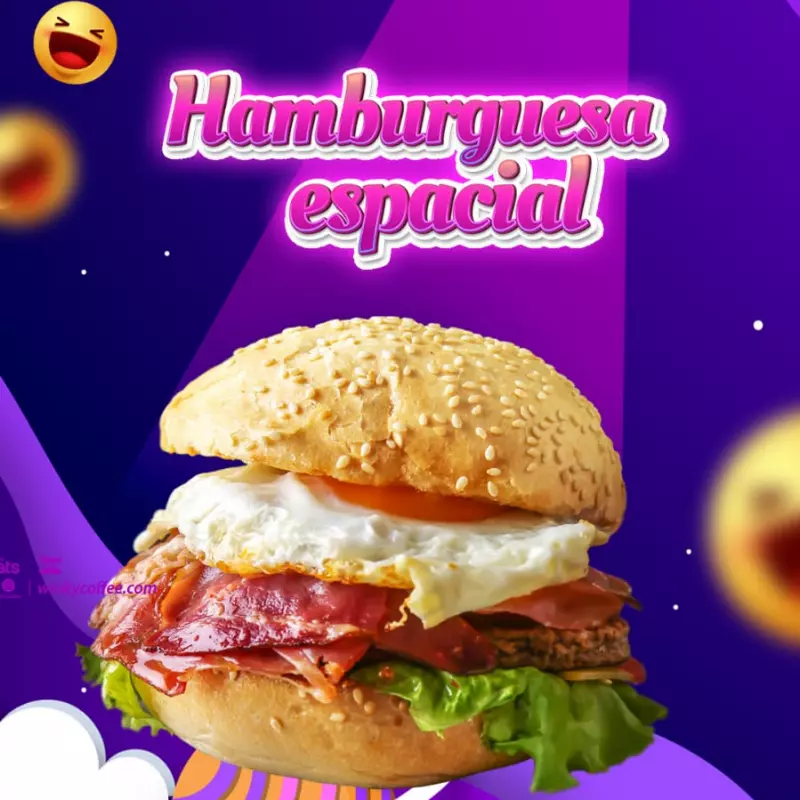 Hamburguesa Espacial