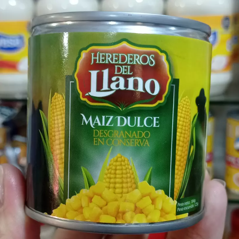 Maiz en lata 184g (Lata pequeña)