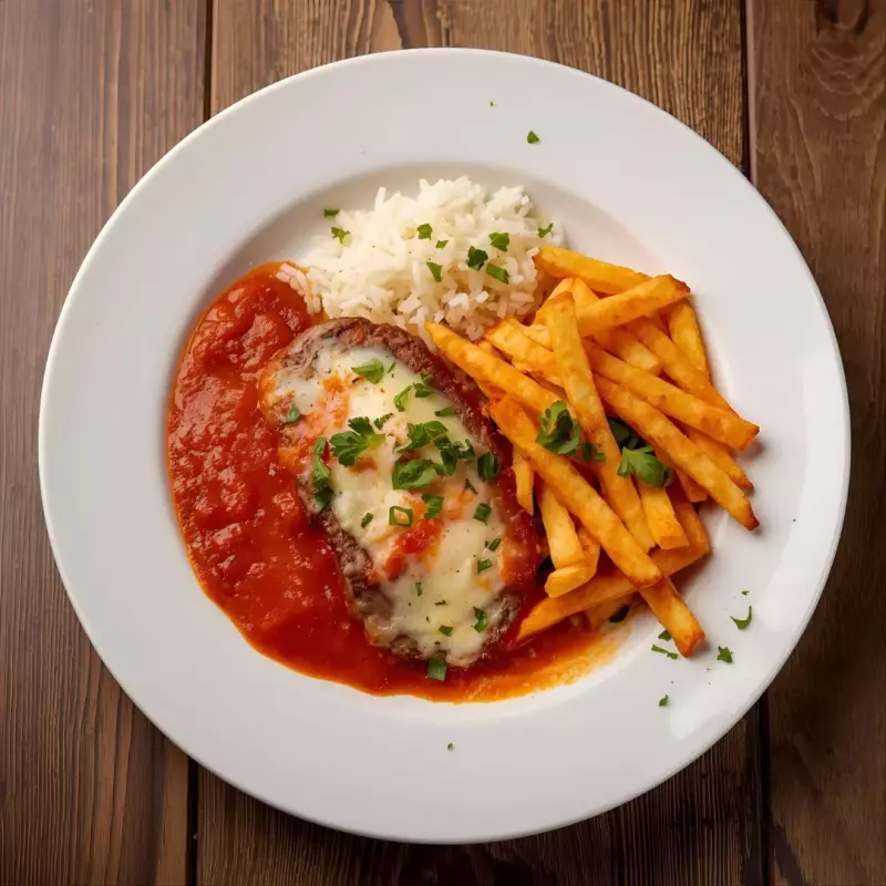 Bife à parmegiana
