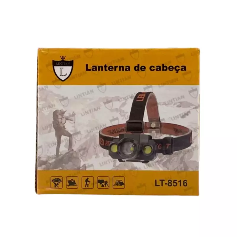 LANTERNA DE CABEÇA LITIAN LT-8516