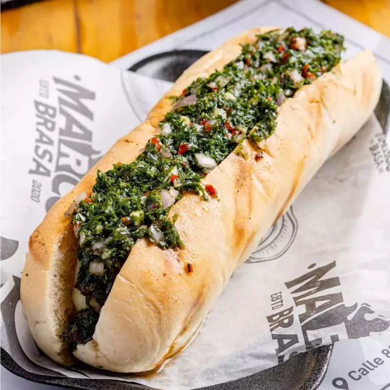Choripan de Chimichurri