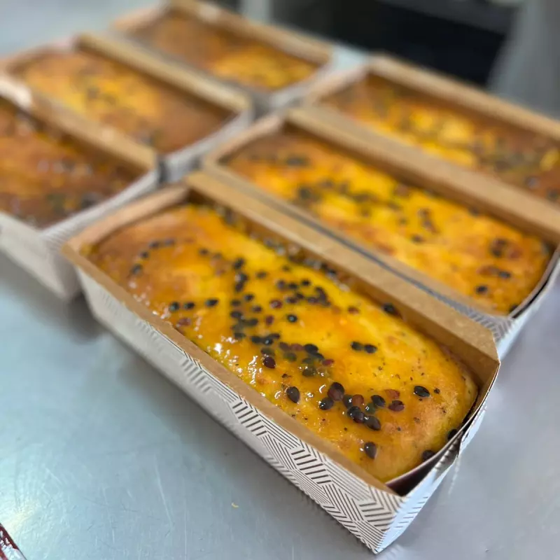 BOLO DE MARACUJÁ FUNCIONAL