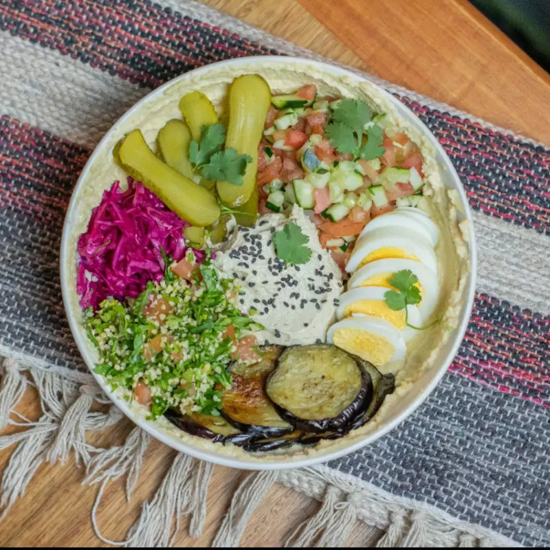 Sabij al plato (vegetariano)