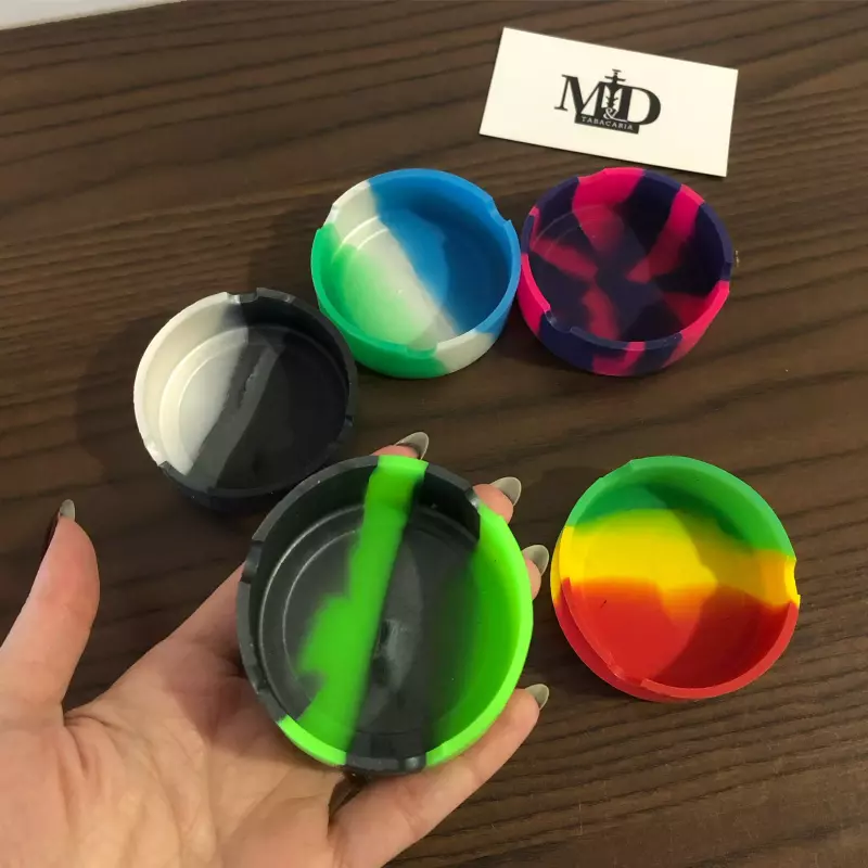 Cinzeiro de silicone