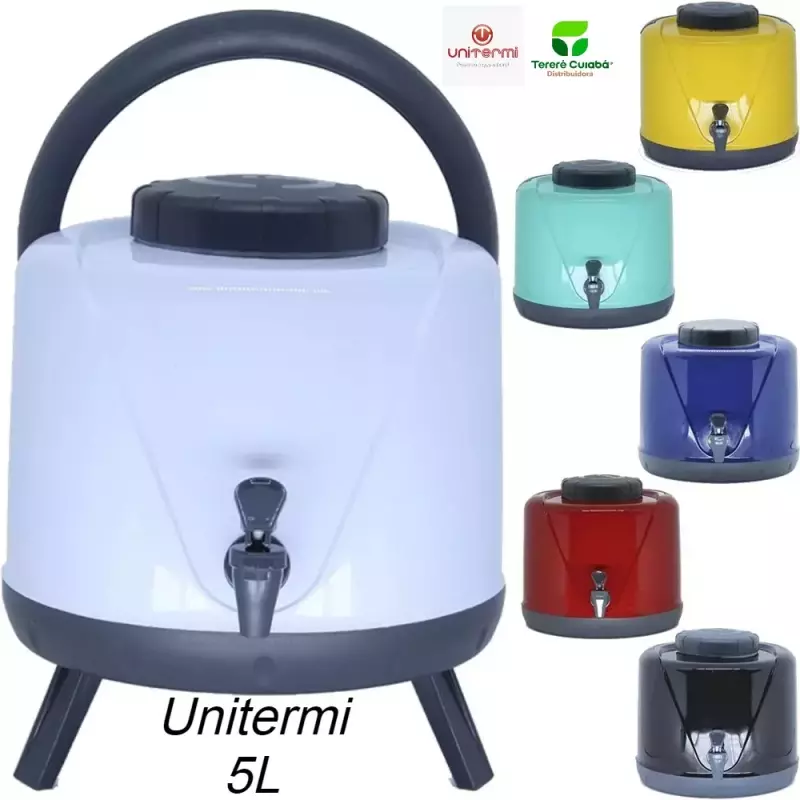 Garrafa Unitermi 5L de plástico