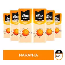 JUGO DEL VALLE KAPO NARANJA 200 ML