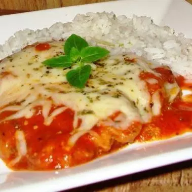 Marmita de filé à parmegiana