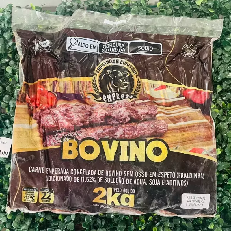 Carne Bovina Temperada