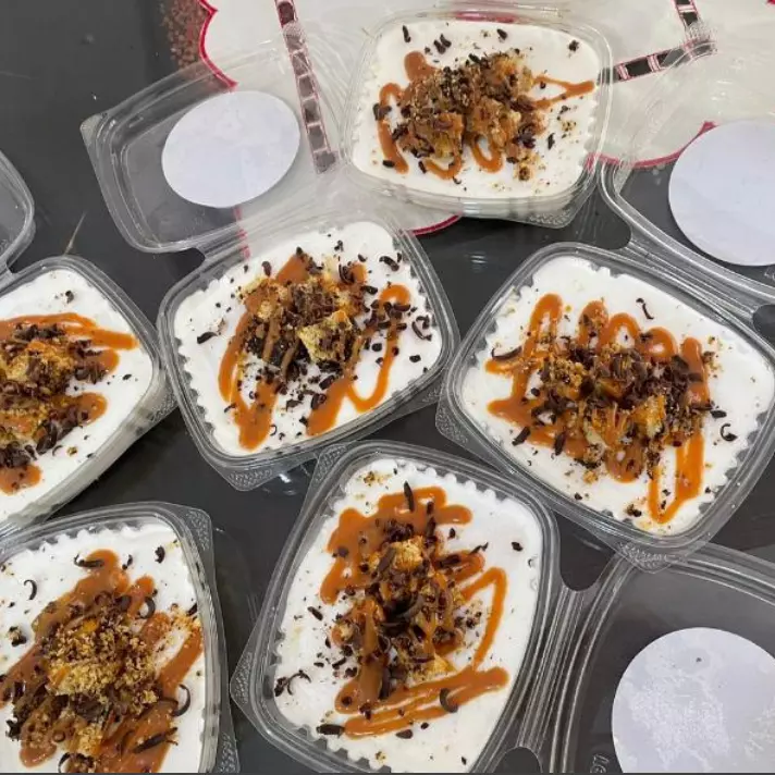 Postre tipo genovesa