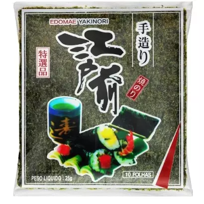 Alga Marinha Nori Edomae