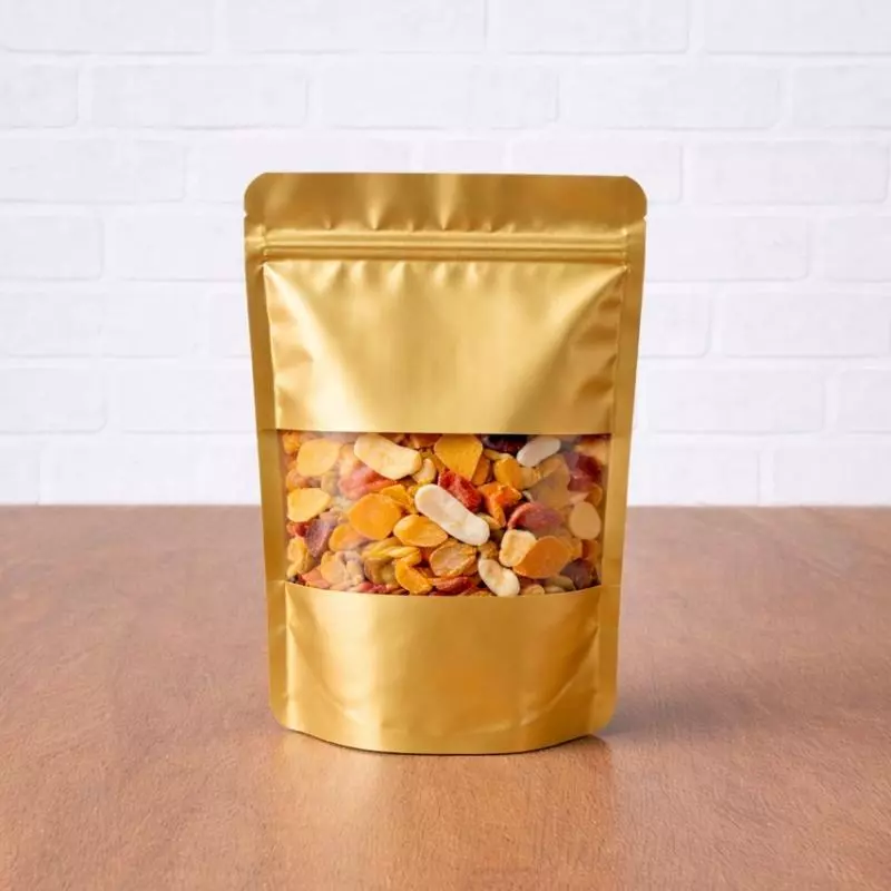 Doypack Dorada 12x20+4 #DBD-12