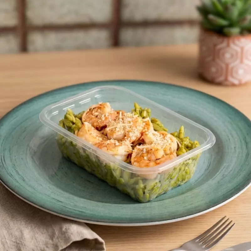 Mounjaro risoni ao molho pesto