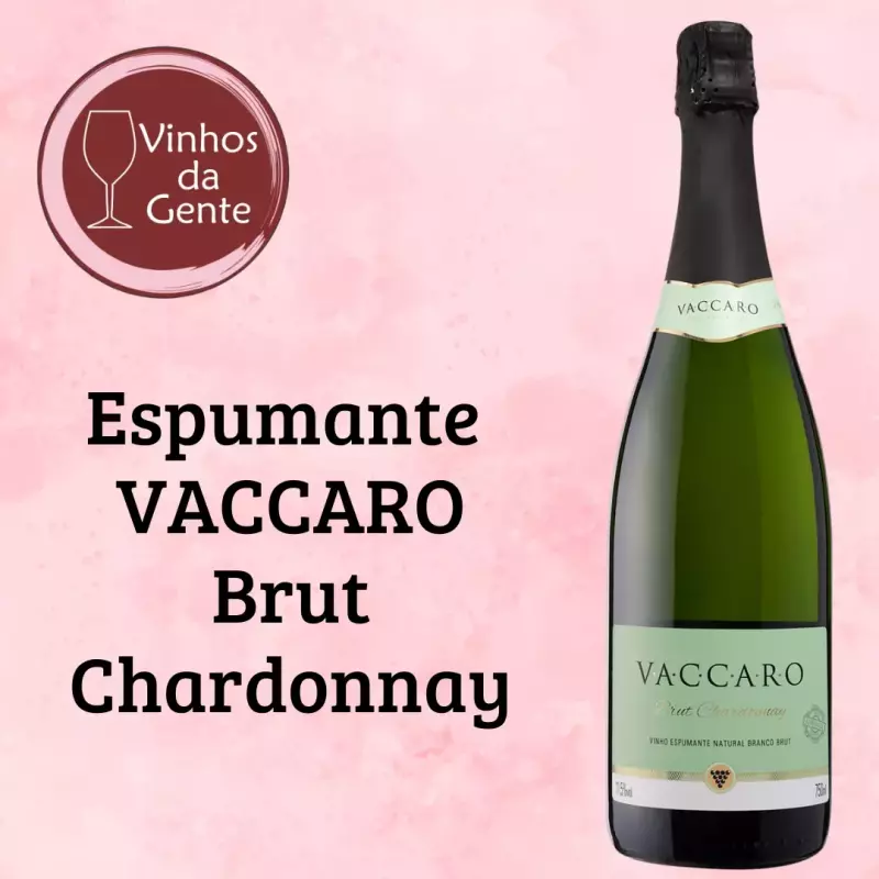 Espumante Vaccaro Brut Chardonnay