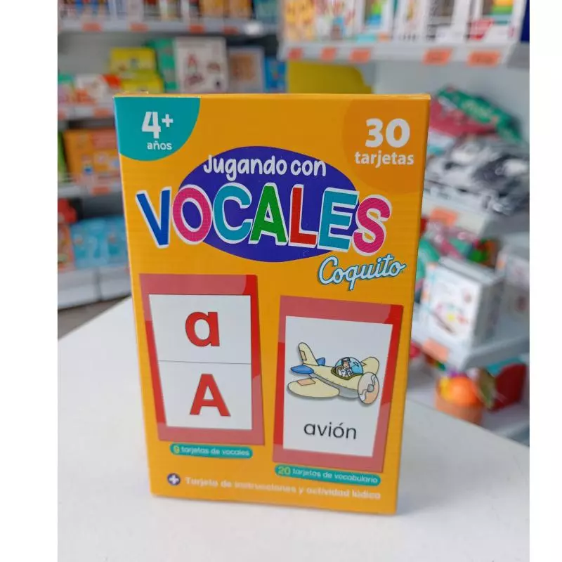 TARJETAS DIDÁCTICAS VOCALES